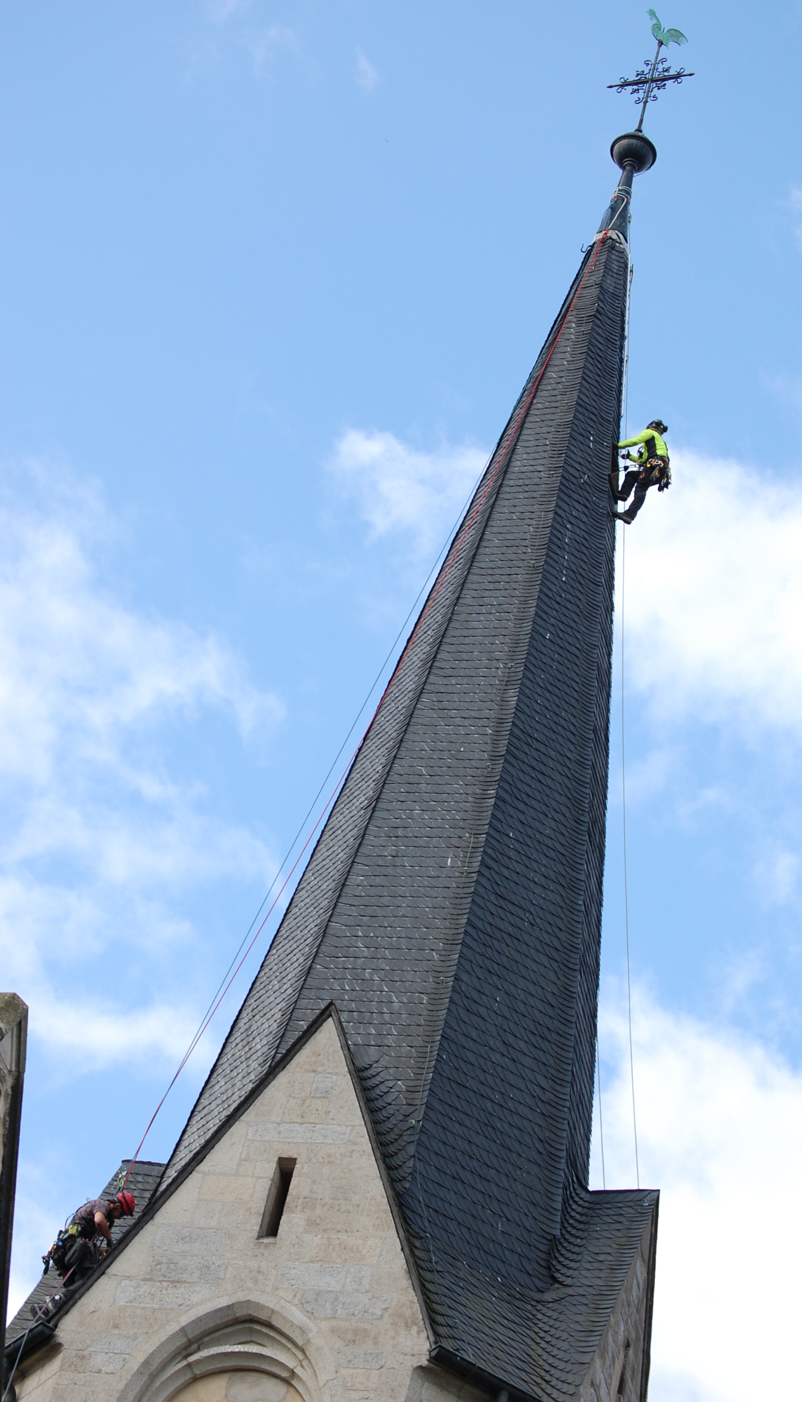 aTurmklettererMarkuskirche07 2024 Foto KG Schechter