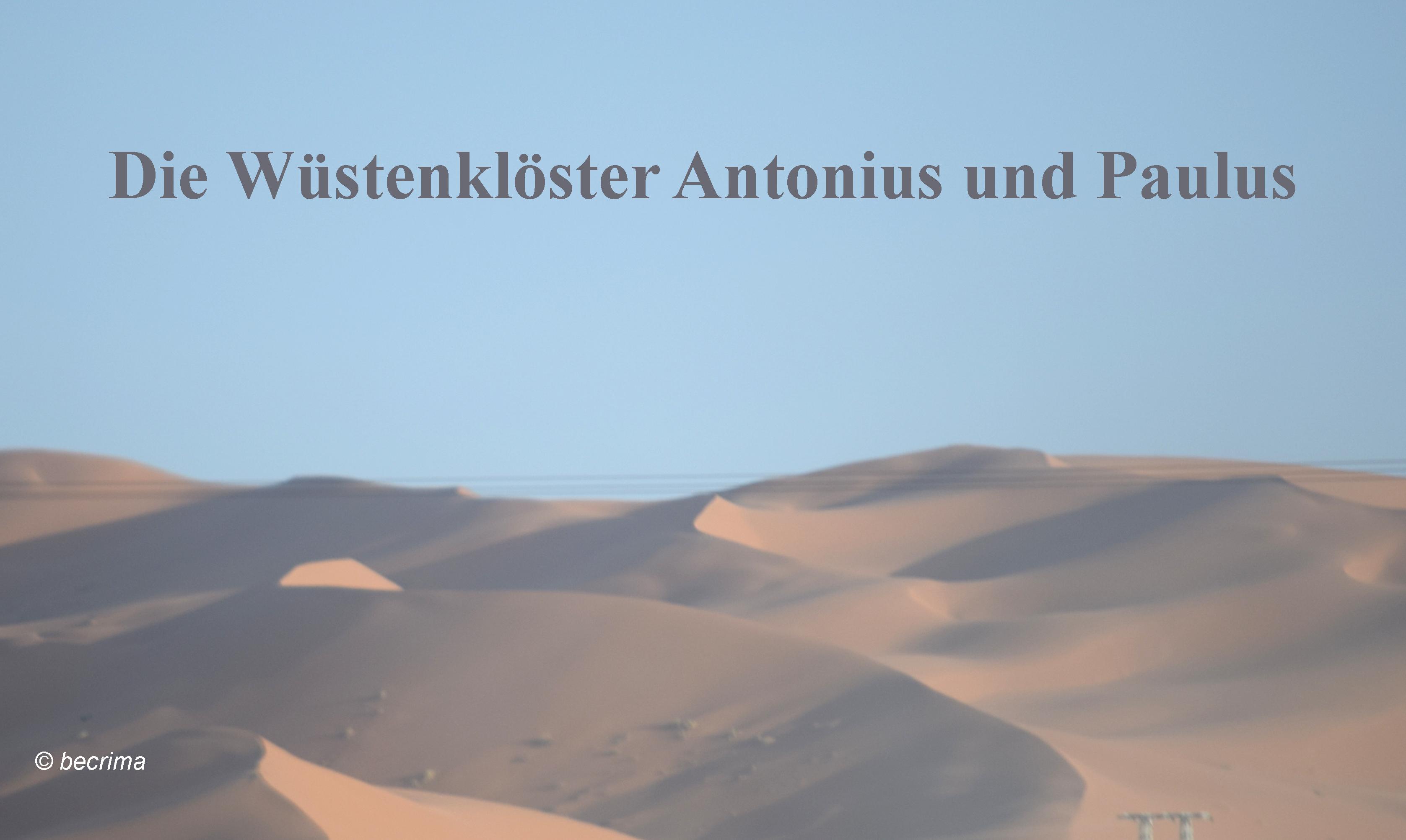 Die Wüstenkloester VortragEms becrima